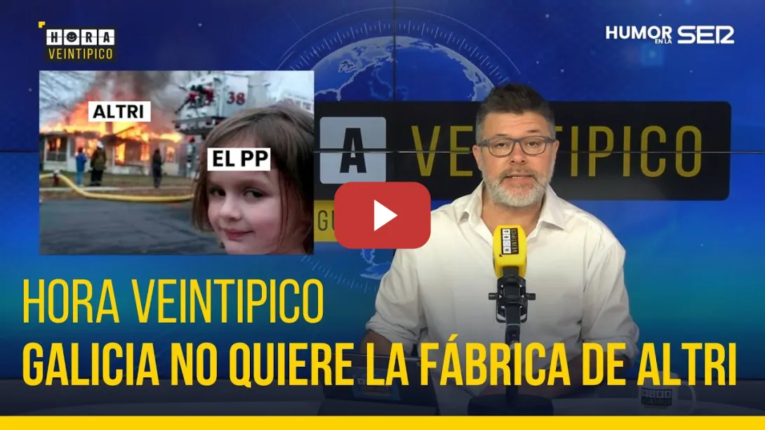 Embedded thumbnail for Hora Veintipico | Galicia no quiere la fábrica de Altri