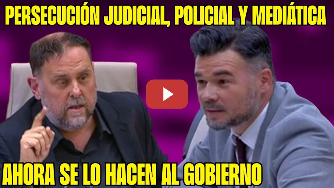 Embedded thumbnail for RUFIÁN PREGUNTA a JUNQUERAS por la OPERACIÓN CATALUÑA: el GOBIERNO hoy sufre el LAWFARE...