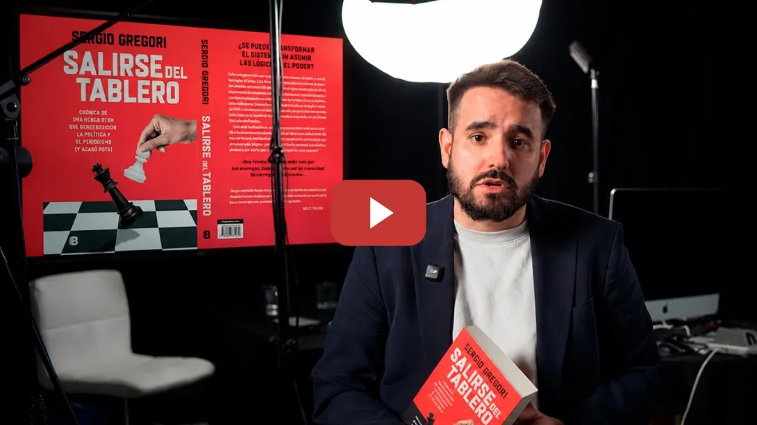Embedded thumbnail for ♟️ SALIRSE DEL TABLERO | Sergio Gregori habla de su NUEVO LIBRO