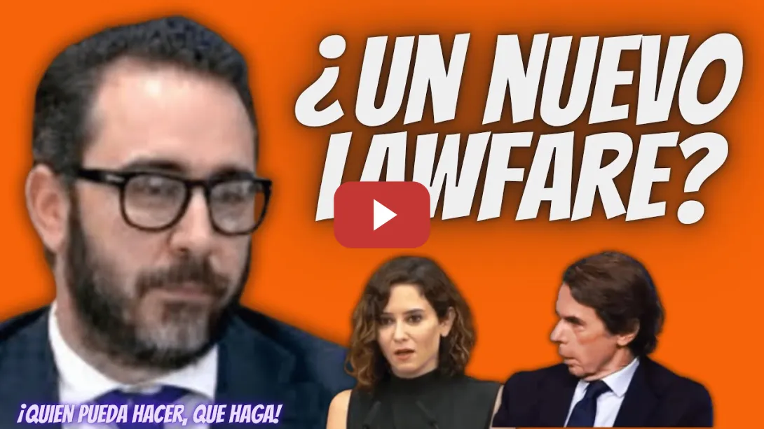 Embedded thumbnail for La Fiscalía del CASO ALDAMA trabaja para Ayuso, Aznar - ¡QUIEN pueda HACER que HAGA!