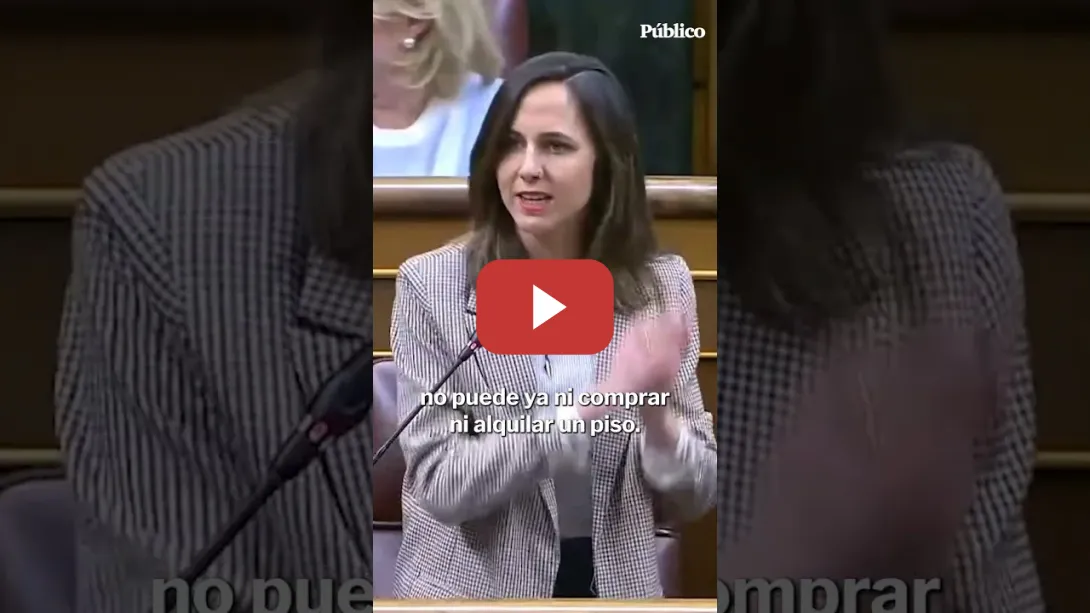 Embedded thumbnail for Belarra recrimina al PSOE sus políticas tras conocer la intención de aumentar el gasto en defensa