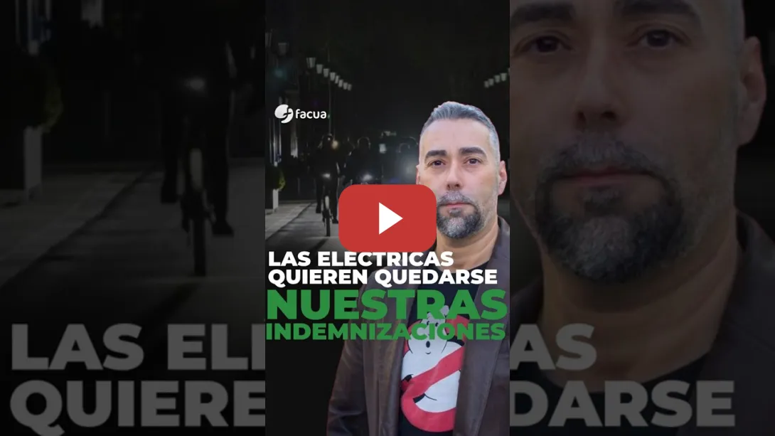 Embedded thumbnail for APAGÓN: LAS ELÉCTRICAS QUIEREN QUEDARSE CON NUESTRAS INDEMNIZACIONES