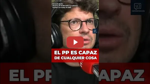 Embedded thumbnail for FERNANDO BERLÍN: "EL PP ES CAPAZ DE CUALQUIER COSA" ⚠️ La impaciencia por gobernar no tiene límites
