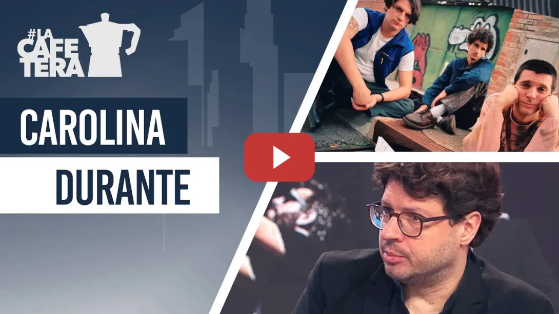 Embedded thumbnail for Carolina Durante ¡ INEDITO !  la banda que lo peta, en el estudio de La Cafetera | PODCAST