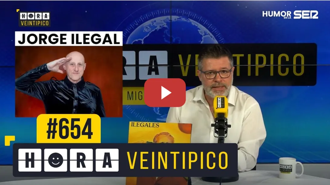 Embedded thumbnail for Hora Veintipico #654 | Un programa muy Ilegal