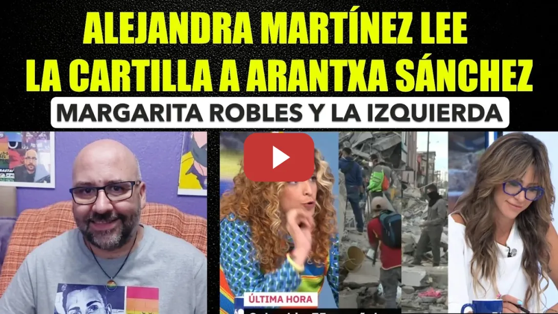 Embedded thumbnail for Alejandra Martínez VS Arantxa Sánchez. Margarita Robles aplaudida.