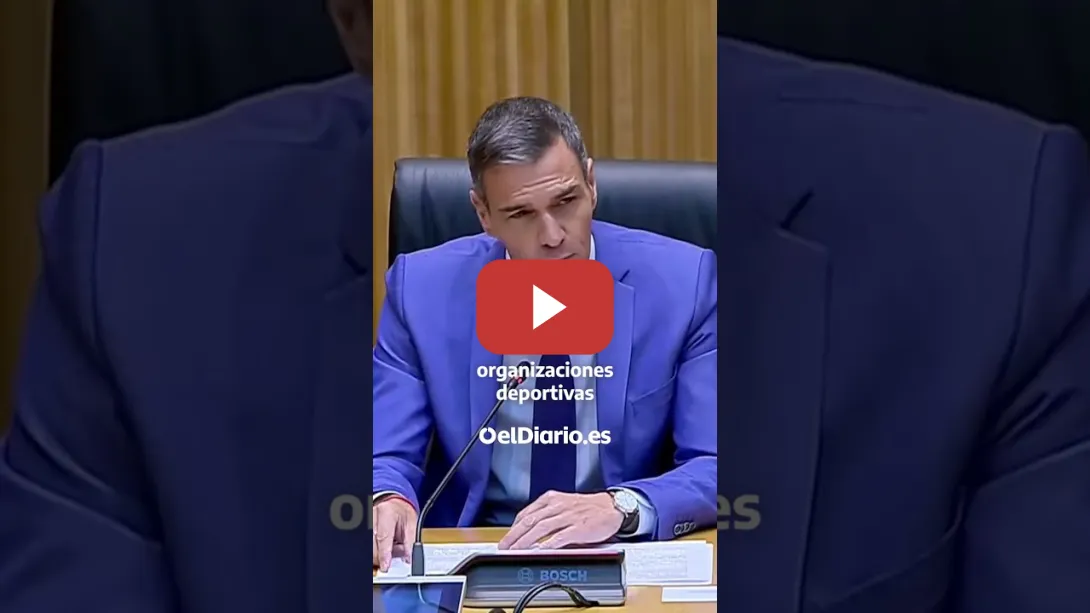 Embedded thumbnail for Sánchez: &quot;Hasta que no cese la barbarie, Israel no debe estar en ninguna competición internacional&quot;