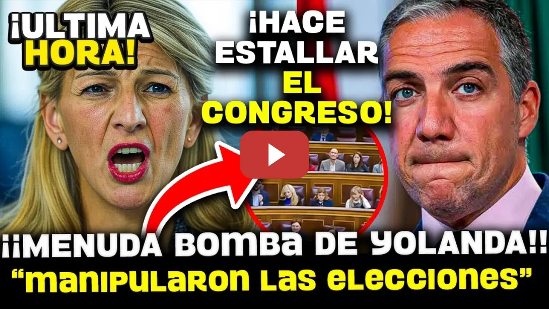 Embedded thumbnail for 💥¡¡LO REVELA TODO!! ¡MANIPULABAN LAS ELECCIONES! Yolanda Díaz DESTAPA BOMBAZO del PP de Galicia