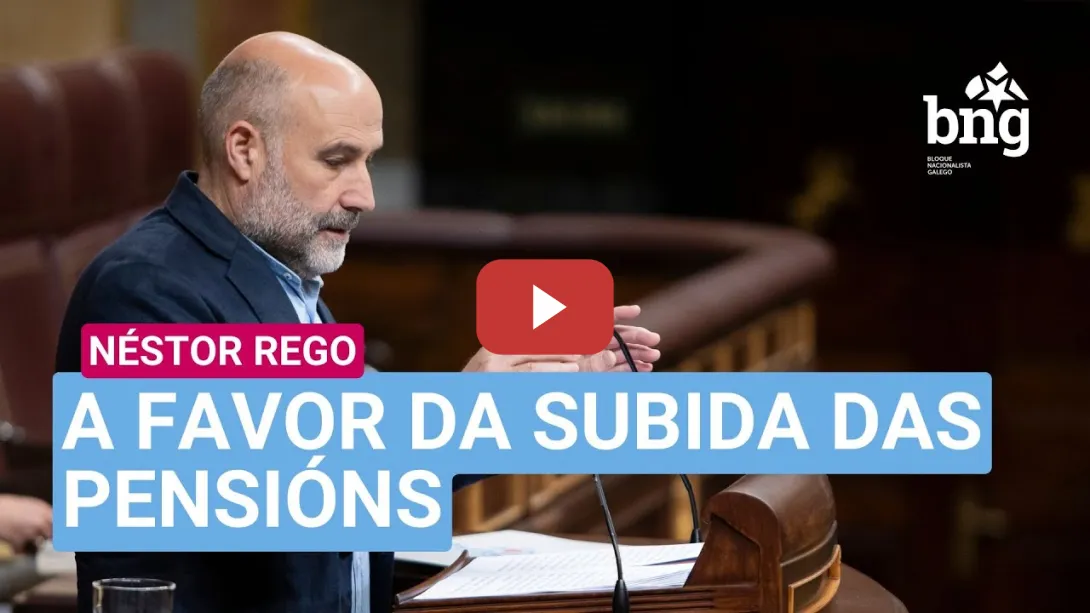 Embedded thumbnail for Néstor Rego vota a favor da subida das pensións