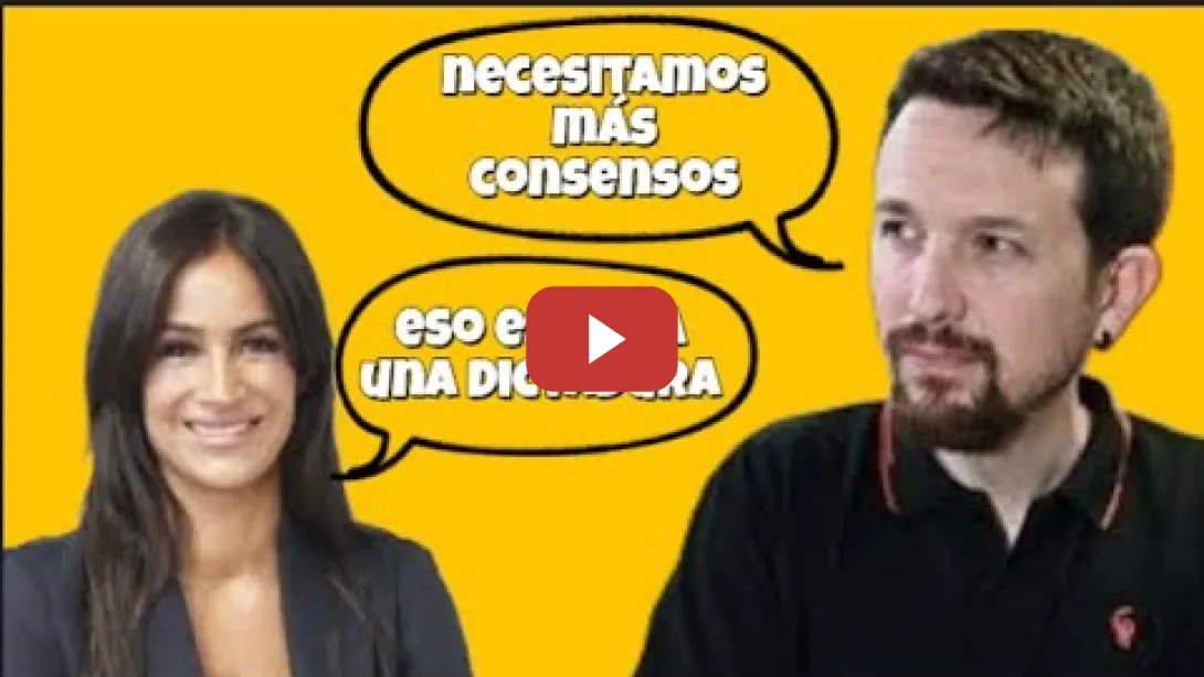Embedded thumbnail for Pablo Iglesias pide más consensos y lo acusan de dictador 🤦‍♂️🤣😮