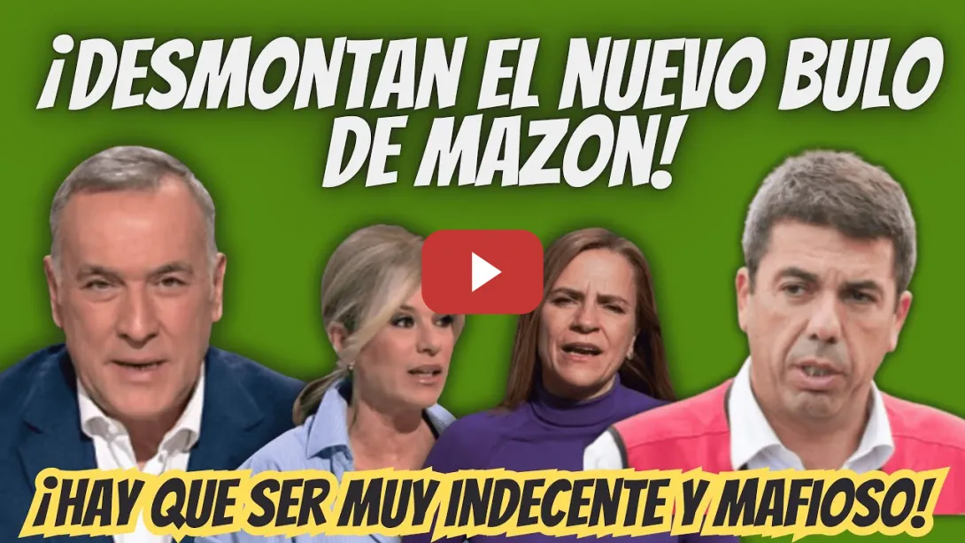 Embedded thumbnail for ¡MAZÓN INDECENTE! - ¡MAZÓN MEZQUINO! - Xabier Fortes , Esther Palomera y Pliar Bernabé