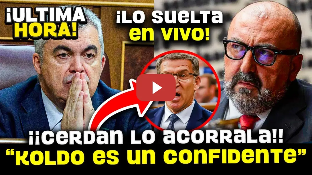 Embedded thumbnail for 💥¡¡ESCANDALO!! JUGADA MAESTRA: CERDÁN PRUEBA QUE KOLDO ERA CONFIDENTE DE LA GUARDIA CIVIL PATRIÓTICA