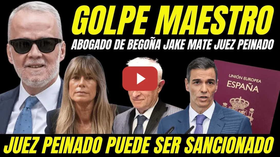 Embedded thumbnail for ABOGADO BEGOÑA GÓMEZ FULMINA AL JUEZ PEINADO "GOLPE LETAL VULNERACIÓN DERECHOS RETIRADA DE PASAPORTE