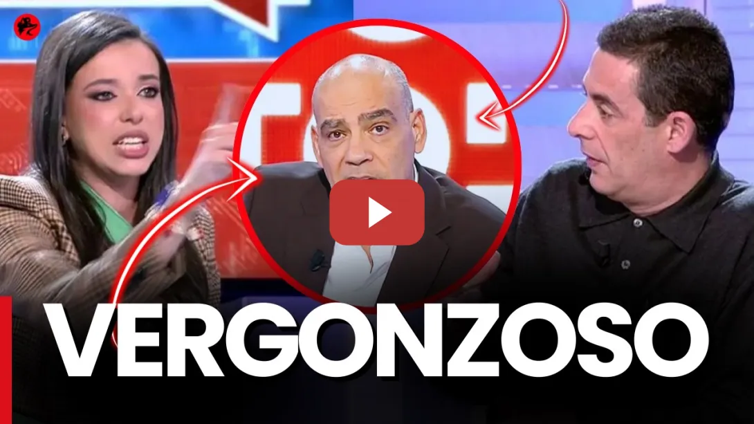 Embedded thumbnail for Antonio Naranjo intenta acorralar a Sarah Santaolalla en el programa de Nacho Abad (vergonzoso)