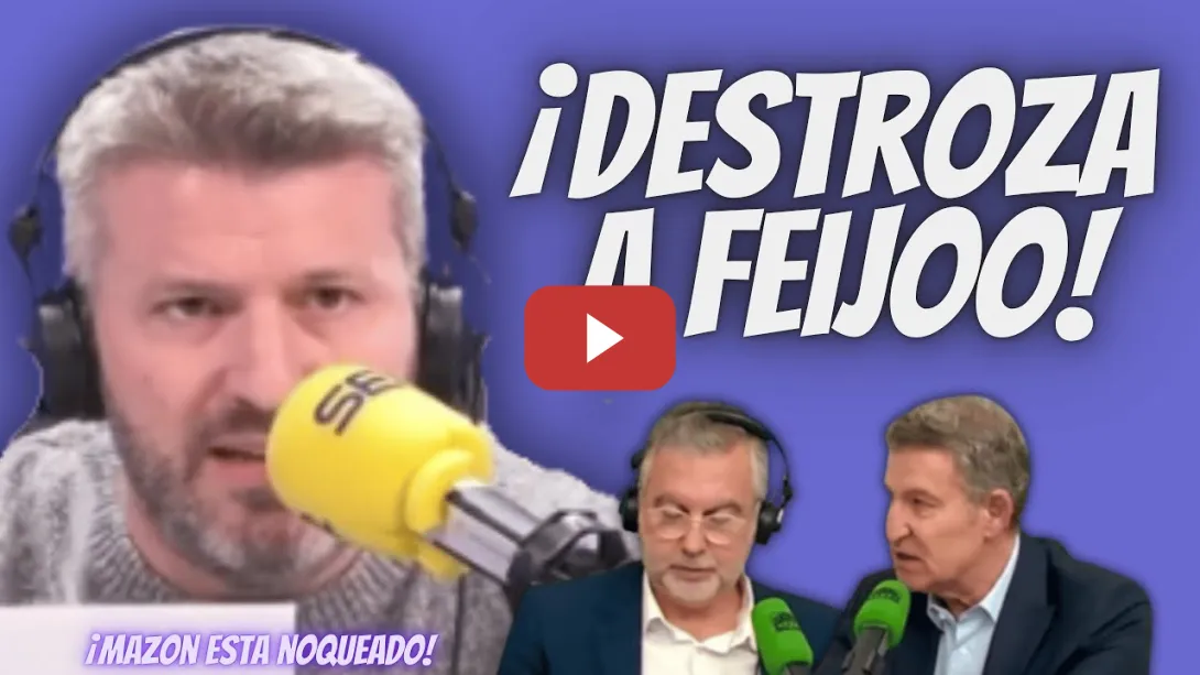 Embedded thumbnail for ¡Mazón ESTÁ NOQUEADO! -  Aimar Bretos “DESTROZA” a Feijóo tras su ENTREVISTA con Alsina