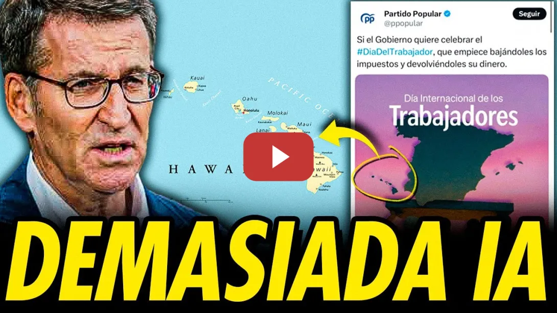 Embedded thumbnail for ¡QUE ALGUIEN LE QUITE LA IA AL PARTIDO POPULAR!