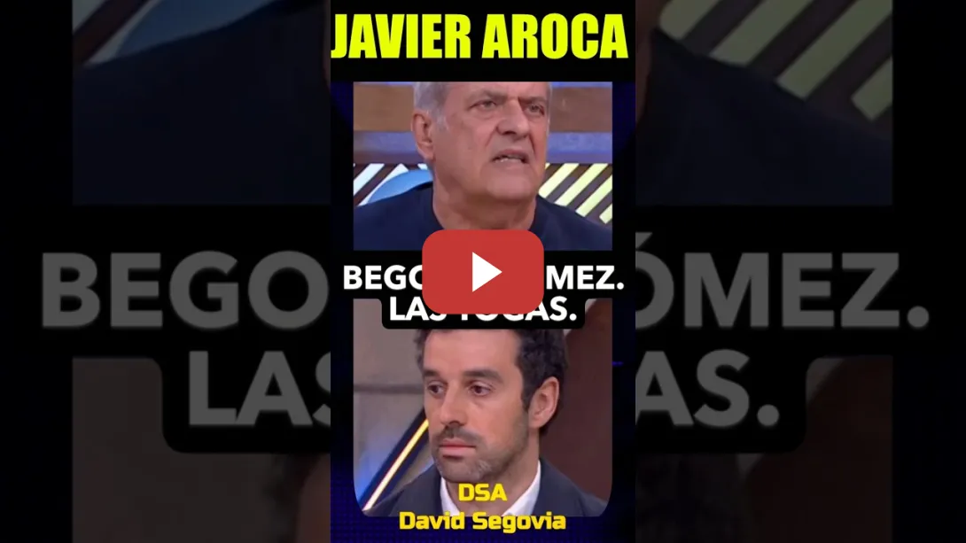Embedded thumbnail for Javier Aroca sobre Begoña Gómez. Los Jueces no se pisan la toga.