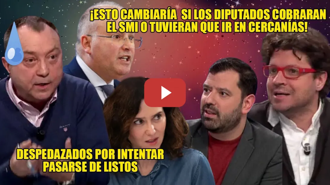 Embedded thumbnail for OJO⚡Manuel Cobo TRAGA SALIVA x Alberto Quirón y el DECRETO⚡Fernando Berlín y Ruiz lo DESPEDAZAN