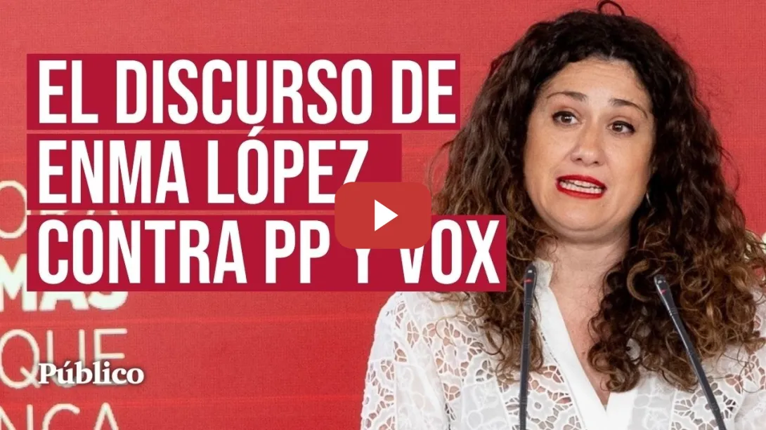 Embedded thumbnail for ENMA LÓPEZ dicta sentencia sobre el PP y Netanyahu: "Están perdidos y solos"