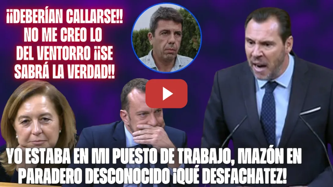 Embedded thumbnail for Óscar Puente 🔥PISOTEA a PP y VOX: ¡Yo TRABAJANDO, MAZÓN ESCAQUEADO, deberían CALLARSE!