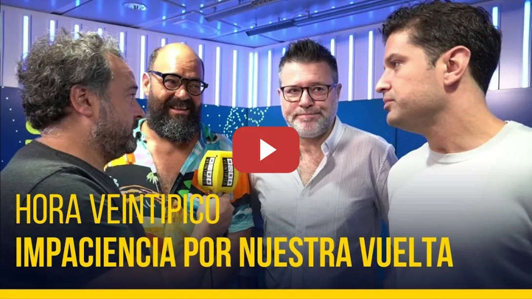 Embedded thumbnail for Hora Veintipico | Expectación por la nueva temporada con Miguel Martín (Sale mal)