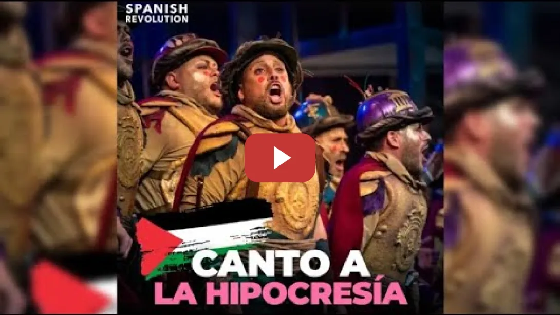 Embedded thumbnail for 🎭 &#039;Los Poderosos&#039;: denuncia en el Carnaval de Cádiz contra el genocidio en Palestina