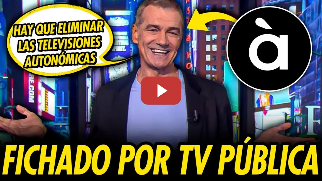 Embedded thumbnail for TONI CANTÓ: DE DINAMITAR LAS TELEVISIONES AUTONÓMICAS A FICHAR POR A PUNT