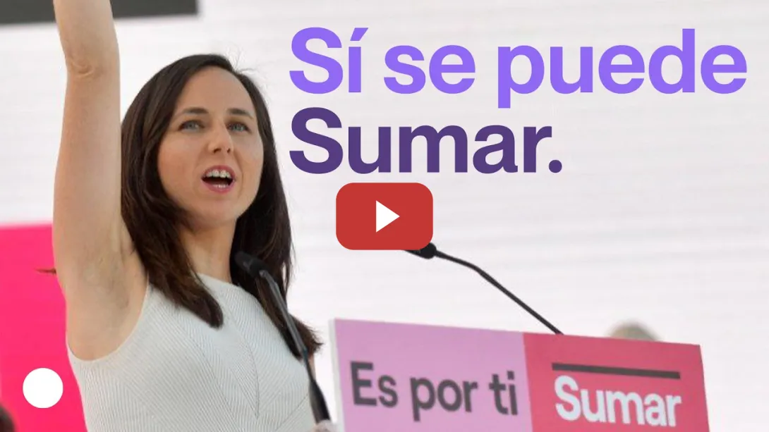 Embedded thumbnail for 🟣 IONE BELARRA en el cierre de campaña de Sumar | #VotaSumar23J