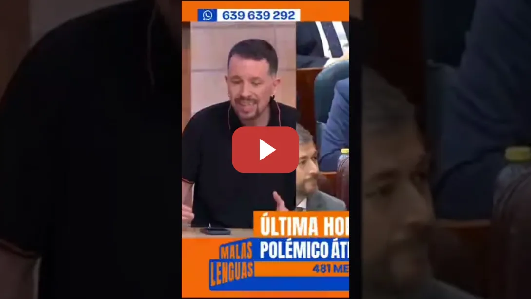 Embedded thumbnail for Pablo Iglesias da con la clave del ático de Ayuso: ¿POR QUÉ LO INTENTAN VENDER?