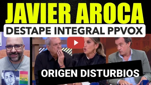 Embedded thumbnail for Javier Aroca avanza info policial de los disturbios: "Muy pronto sabremos quién está detrás" 💥