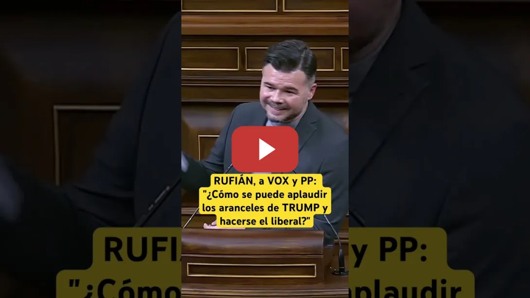 Embedded thumbnail for 🟡 #RUFIÁN, a #VOX y el PP: &quot;¿Cómo aplauden los aranceles de #Trump y hacerse el #liberal?&quot; #shorts
