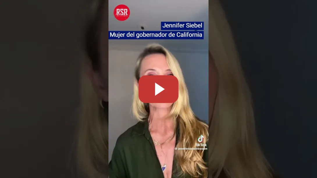 Embedded thumbnail for La mujer del gobernador de California contra Trump