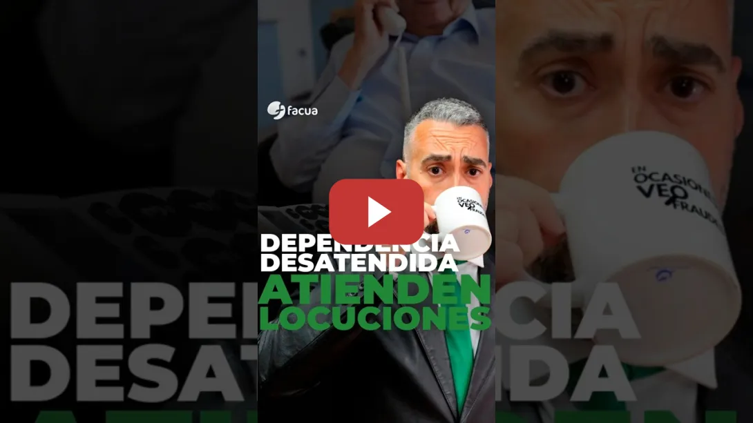 Embedded thumbnail for DEPENDENCIA DESATENDIDA EN ANDALUCÍA: SOLO ATIENDEN LOCUCIONES