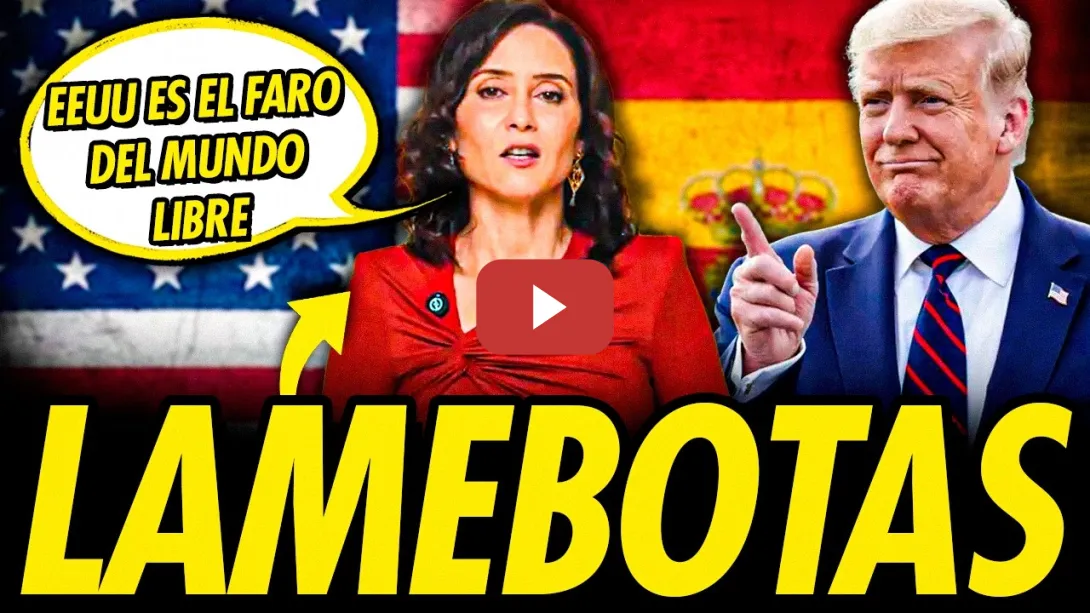 Embedded thumbnail for AYUSO RECIBE UN PREMIO TRUMPISTA Y SE LO DEVUELVE POR SER EL "FARO DE OCCIDENTE"
