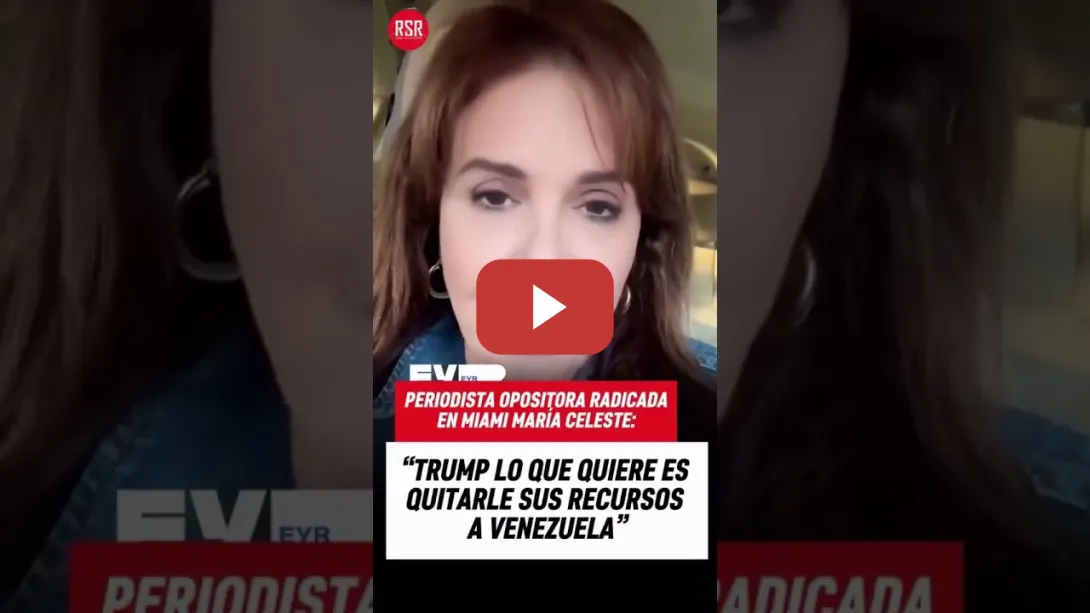 Embedded thumbnail for Periodista opositora de Maduro y ahora de Donald Trump