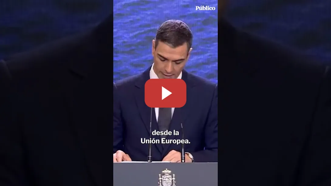 Embedded thumbnail for Pedro Sánchez comparece tras los aranceles de Trump: &quot;Este Gobierno está presente&quot;