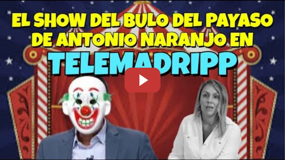 Embedded thumbnail for Antonio "Payaso" Naranjo soltando Bulos por Telemadrid sobre  "La alteración del censo electoral"