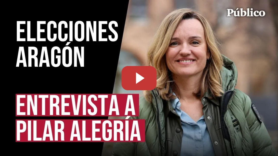 Embedded thumbnail for Pilar Alegría: "Jorge Azcón habla más veces de Catalunya y de Pedro Sánchez que de Aragón"