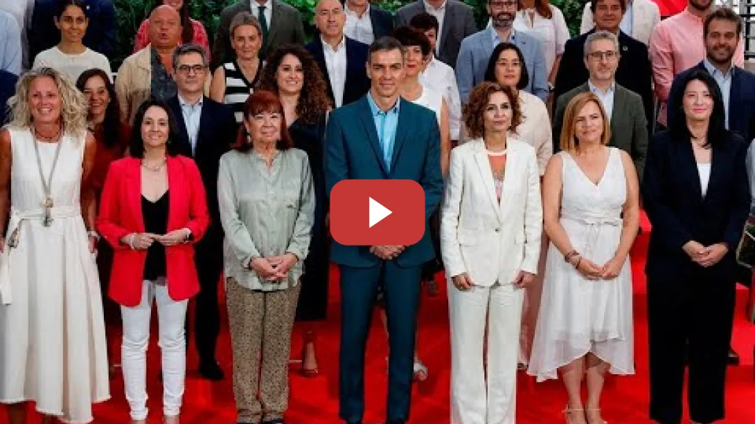 Embedded thumbnail for Sánchez preside la reunión de la nueva Comisión Ejecutiva Federal del PSOE