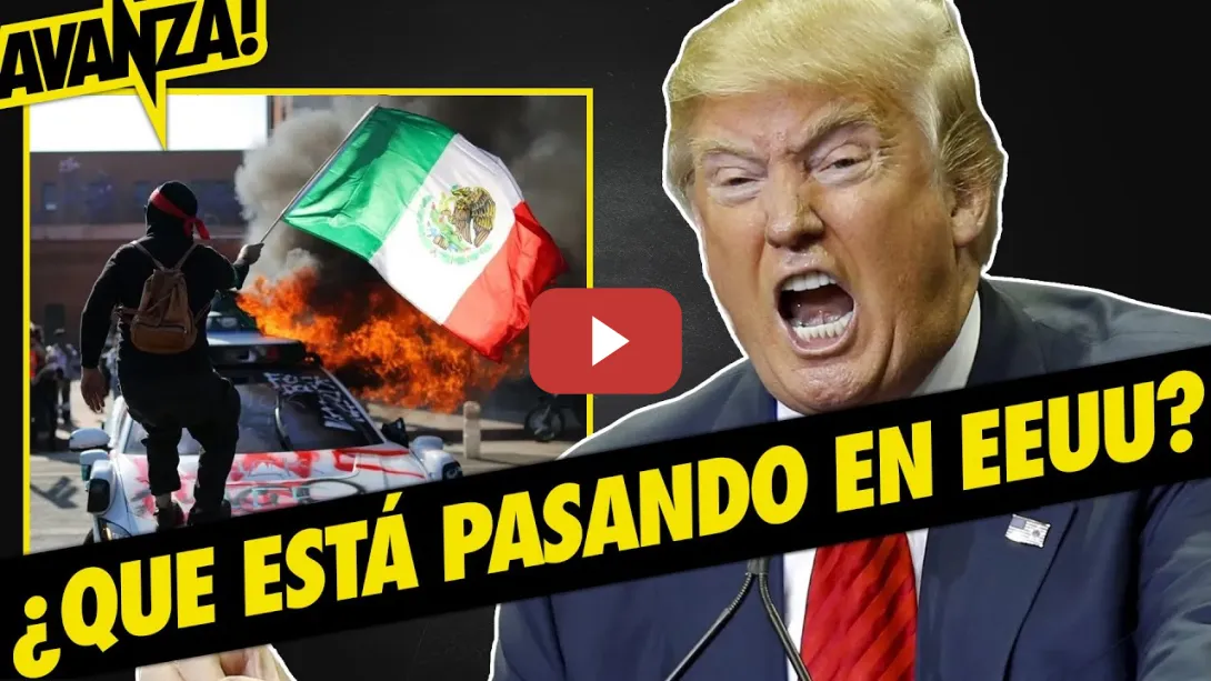 Embedded thumbnail for 🔥 TRUMP VS EEUU: ACORRALADO por las PROTESTAS SACA al EJÉRCITO y los ICE | #furortv #avanza #trump