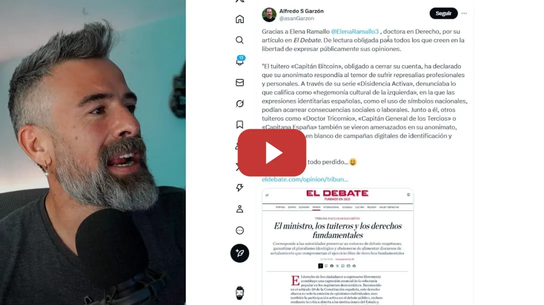 Embedded thumbnail for Frank CUESTA, tuiteros ULTRAS... adiós CARETAS