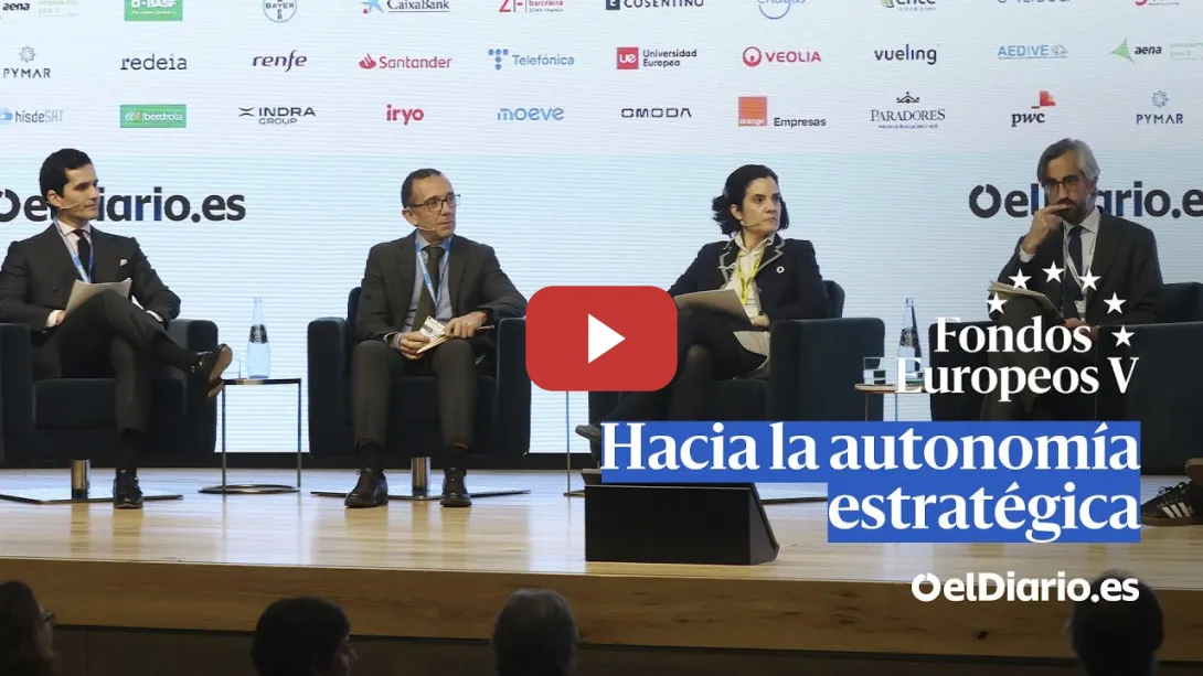 Embedded thumbnail for Hidrógeno verde: camino hacia el liderazgo · FONDOS EUROPEOS V: Hacia la autonomía estratégica