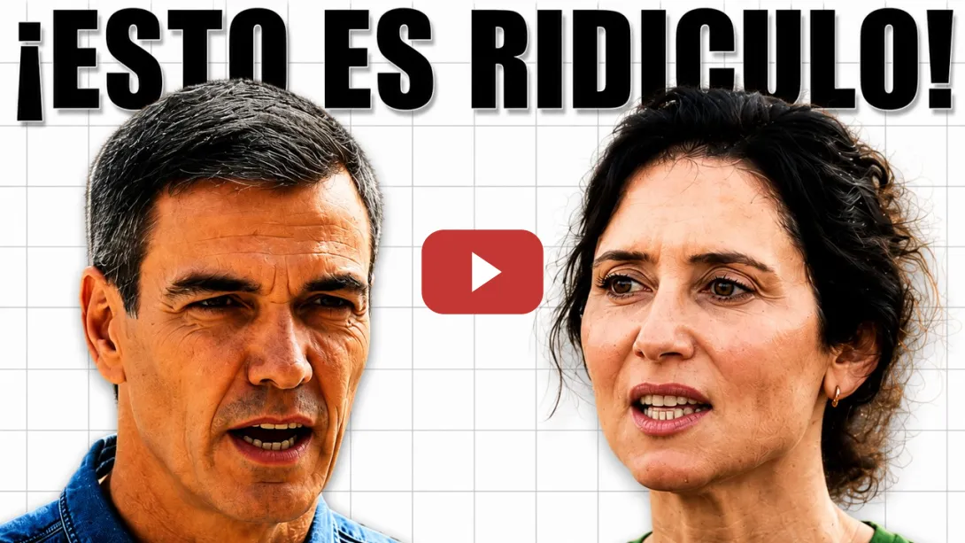 Embedded thumbnail for ¡AYUSO LE LLORA A SANCHEZ PORQUE ES UNA INCOMPETENTE!