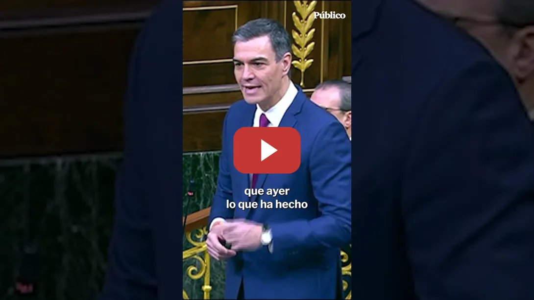 Embedded thumbnail for La respuesta de Pedro Sánchez ante el racismo de Vox