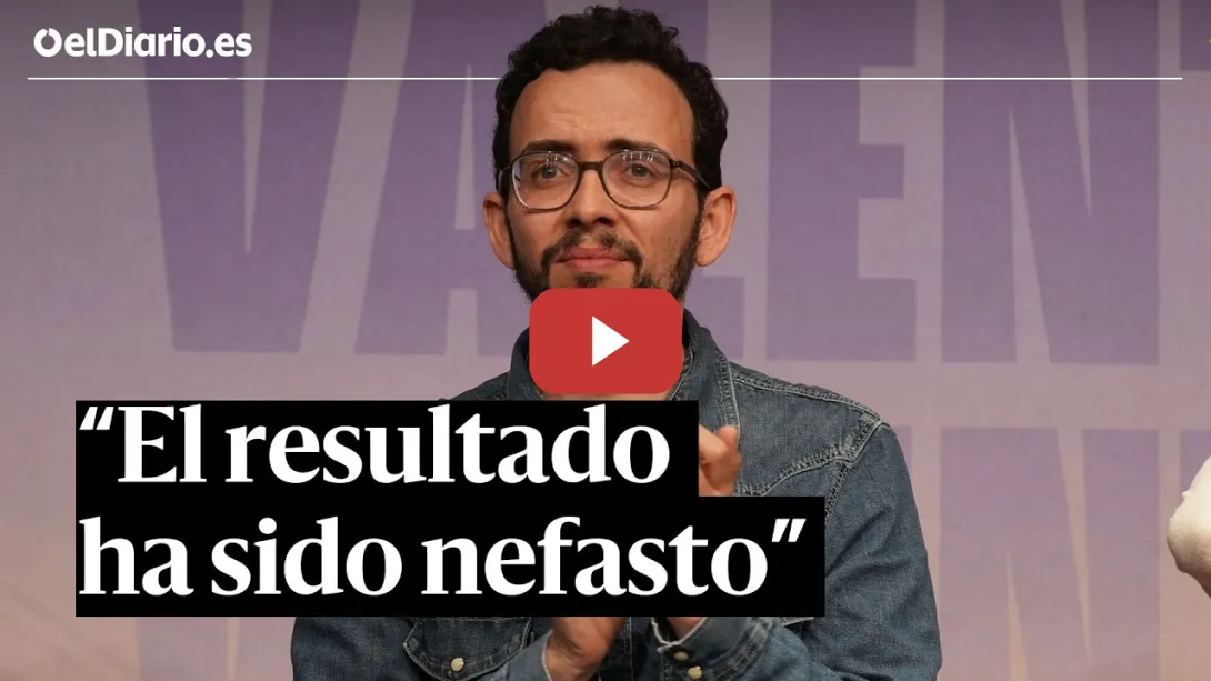 Embedded thumbnail for Podemos asume el “nefasto” resultado tras quedar fuera de las Cortes de Castilla y León