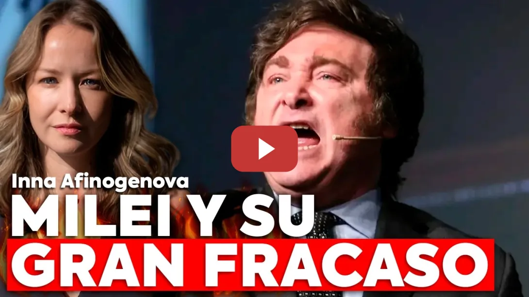 Embedded thumbnail for Milei se Hunde Definitivamente: La Economía detrás de la Propaganda