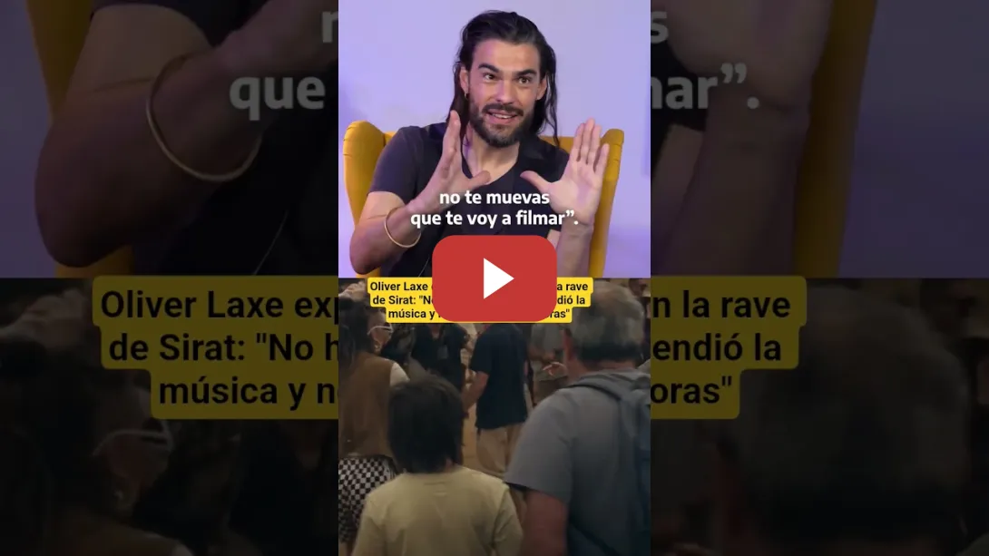Embedded thumbnail for #OLIVERLAXE explica cómo grabaron la #RAVE de #SIRAT: &quot;No había plan B&quot;