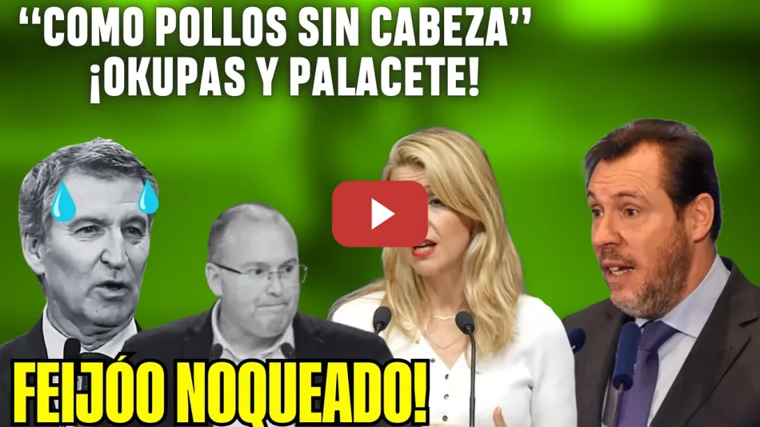 Embedded thumbnail for ¡¡RIDÍCULO del PP!! 😂 &quot;PALACETE y OKUPAS&quot; 🤦‍♂️ El PP VOTARÁ a FAVOR del DECRETO. Yolanda les RETRATA