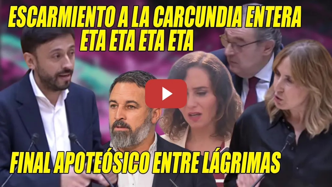 Embedded thumbnail for GRAN ESCARMIENTO a la DERECHA 👏Se DESPIDE entre LÁGRIMAS y SE CORONA Francisco Díaz ante la CARCUNDA