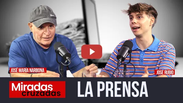 Embedded thumbnail for MIRADAS CRUZADAS: LA PRENSA | "Antes confiaban en quiosqueros y ahora en creadores de contenido"